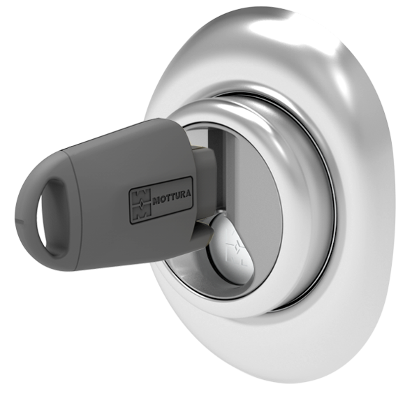 Rozeta antiefractie pentru cilindru cu cip magnetic